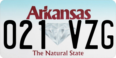 AR license plate 021VZG