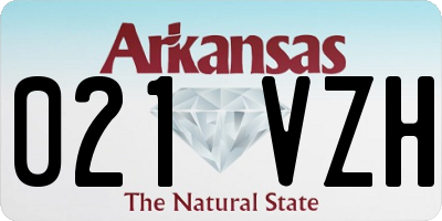AR license plate 021VZH