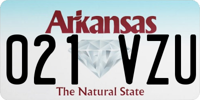 AR license plate 021VZU