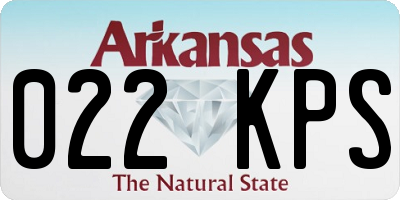 AR license plate 022KPS