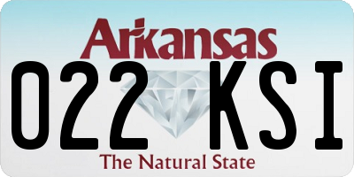 AR license plate 022KSI