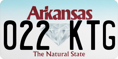 AR license plate 022KTG