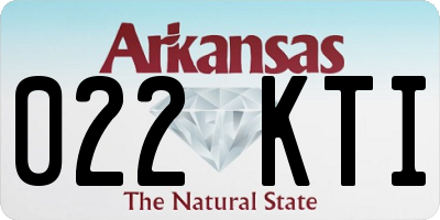 AR license plate 022KTI