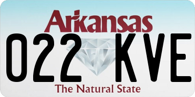 AR license plate 022KVE