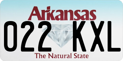 AR license plate 022KXL