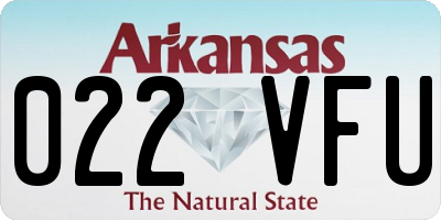 AR license plate 022VFU