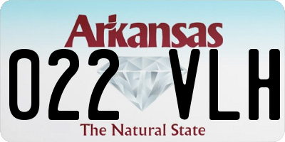 AR license plate 022VLH
