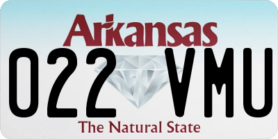 AR license plate 022VMU