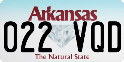 AR license plate 022VQD