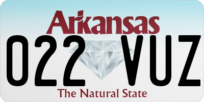 AR license plate 022VUZ