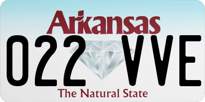 AR license plate 022VVE