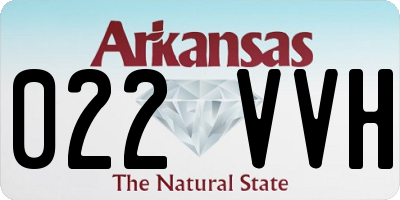 AR license plate 022VVH