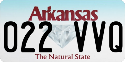 AR license plate 022VVQ