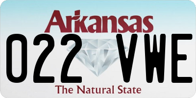 AR license plate 022VWE