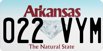 AR license plate 022VYM
