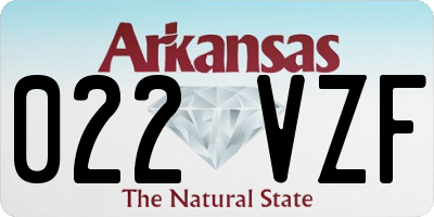 AR license plate 022VZF