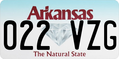 AR license plate 022VZG