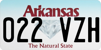 AR license plate 022VZH