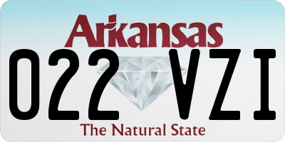 AR license plate 022VZI