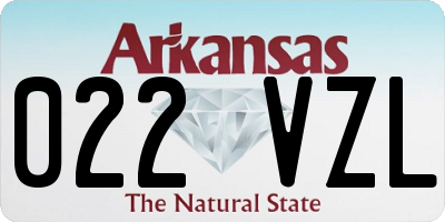 AR license plate 022VZL