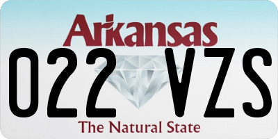 AR license plate 022VZS