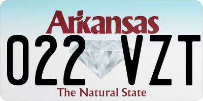 AR license plate 022VZT