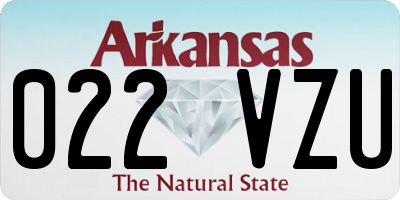 AR license plate 022VZU