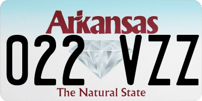 AR license plate 022VZZ