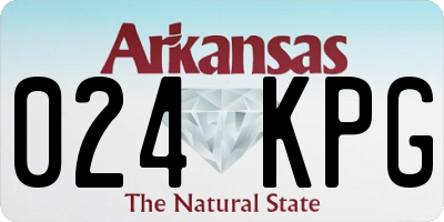 AR license plate 024KPG