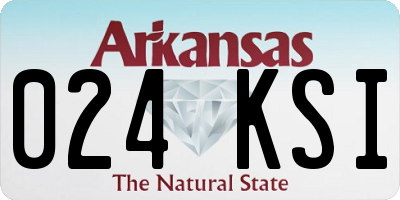AR license plate 024KSI