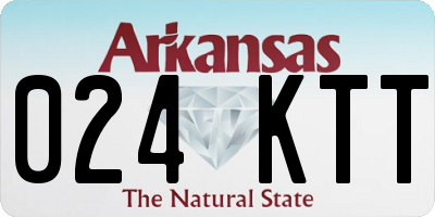 AR license plate 024KTT