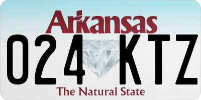 AR license plate 024KTZ