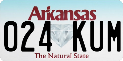 AR license plate 024KUM
