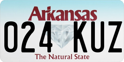 AR license plate 024KUZ