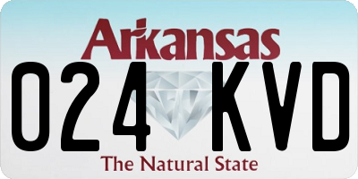 AR license plate 024KVD