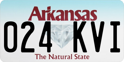 AR license plate 024KVI