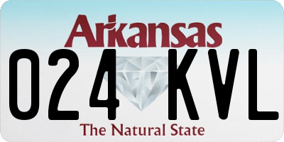 AR license plate 024KVL