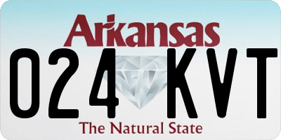 AR license plate 024KVT