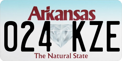 AR license plate 024KZE