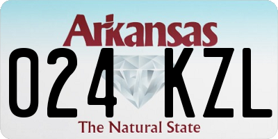 AR license plate 024KZL