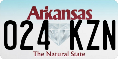 AR license plate 024KZN
