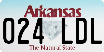 AR license plate 024LDL