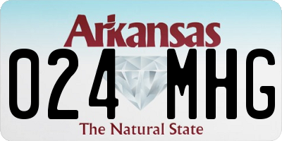 AR license plate 024MHG