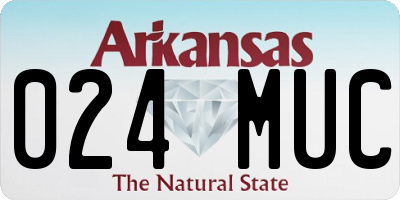 AR license plate 024MUC