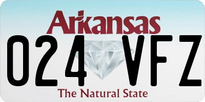 AR license plate 024VFZ