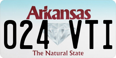 AR license plate 024VTI