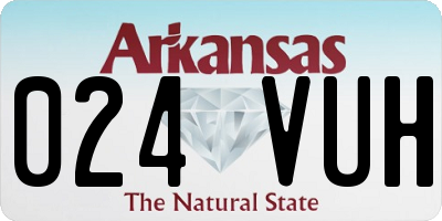 AR license plate 024VUH