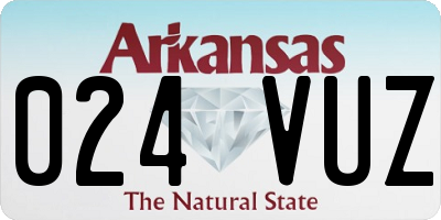 AR license plate 024VUZ