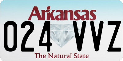 AR license plate 024VVZ
