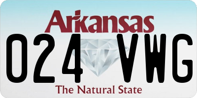 AR license plate 024VWG